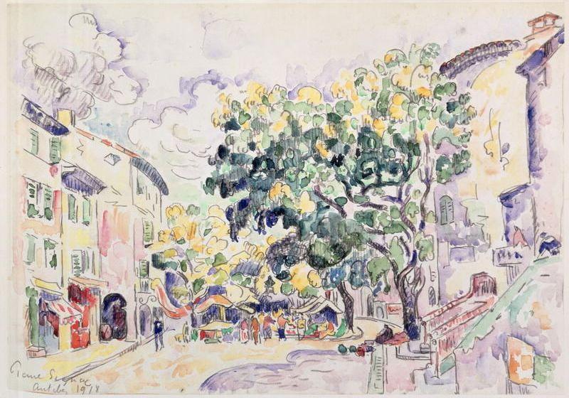 Paul Signac Antibes oil painting image